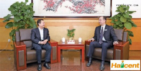 访燕京啤酒董事长赵晓东