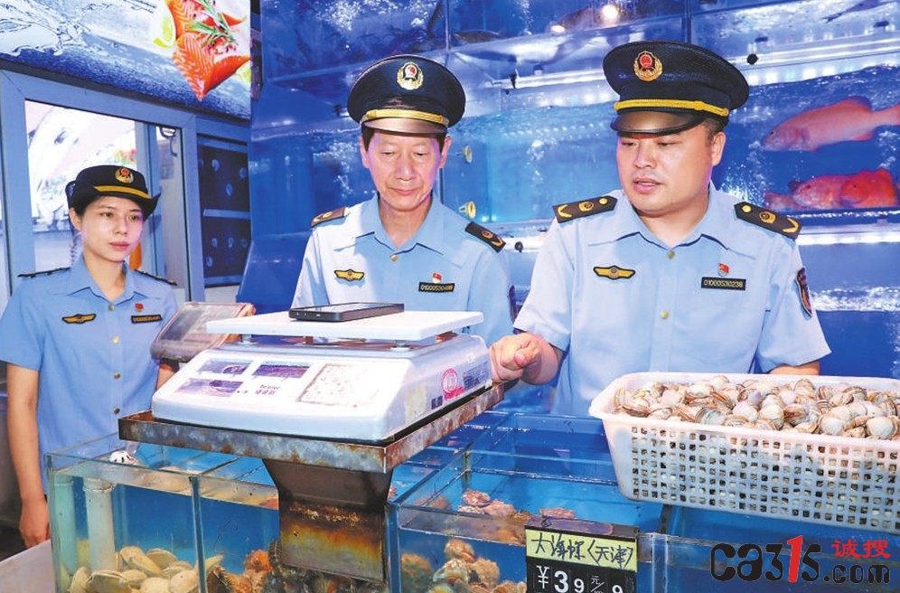 北京丰台区市场监管局开展水产市场计量专项检查