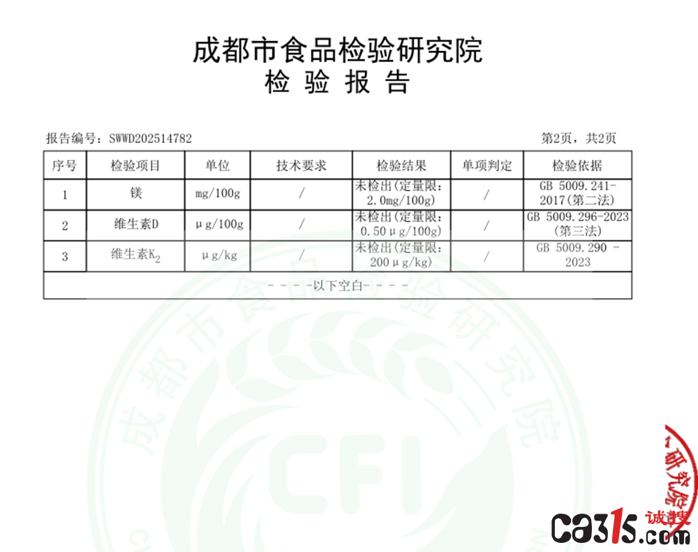在“Challfull营养保健海外专营店”买的保健品竟不含有效成分(图4) 176528327937929542.png