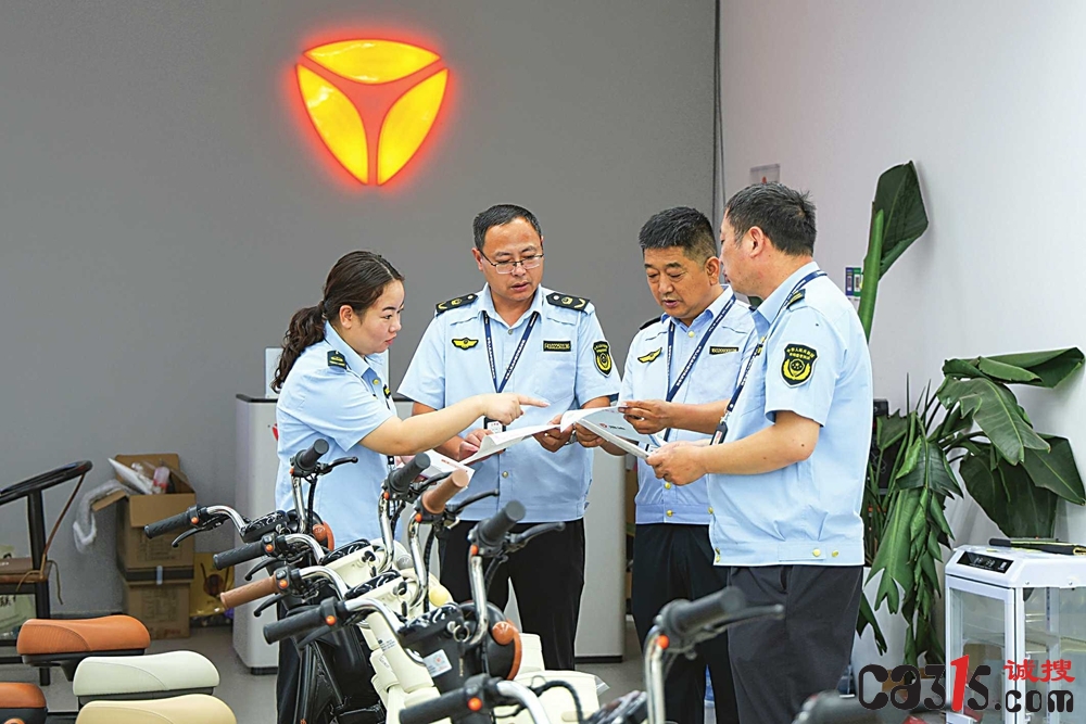 河南兰考县市场监管局组织开展电动自行车市场专项整治行动