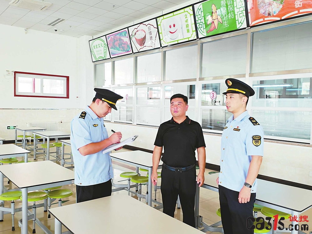 北京市密云区市场监管局开展校园食品安全监督检查