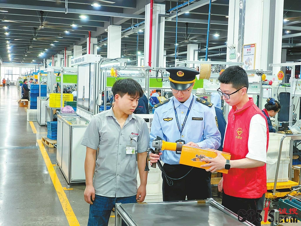 浙江省武义县市场监管局对高新技术企业开展走访（图）