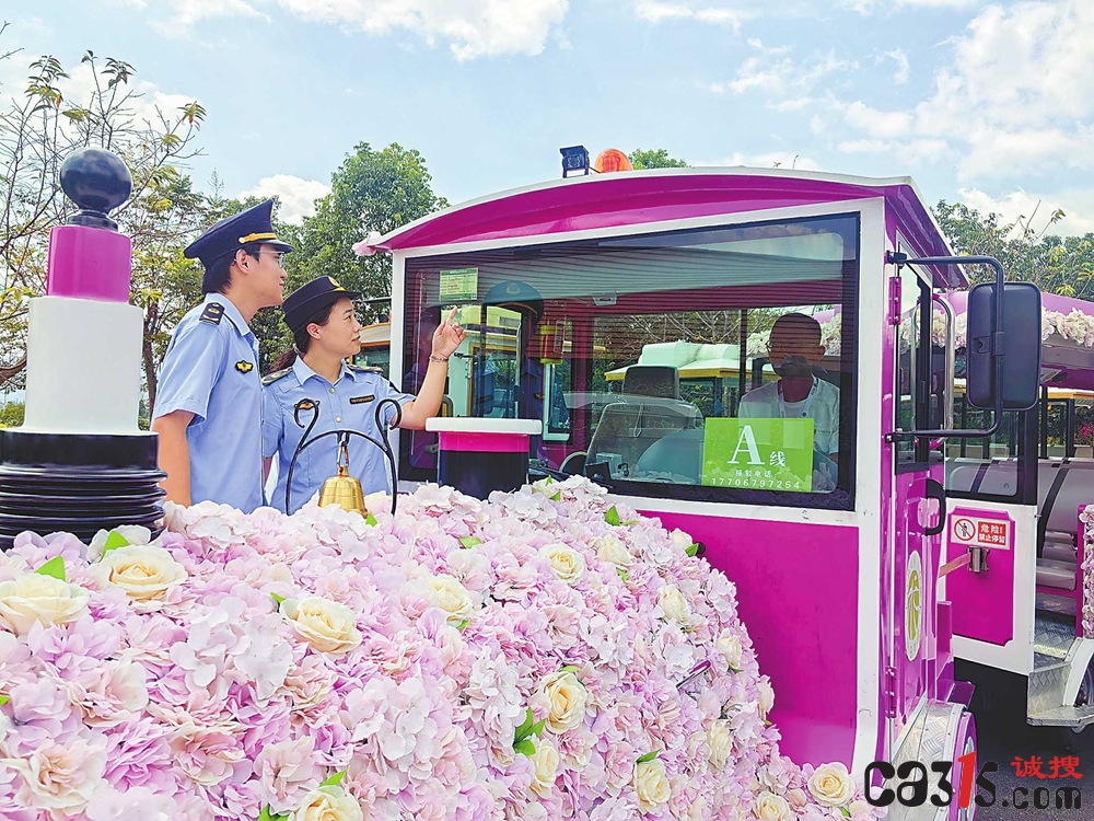 武义县市场监管局对旅游景区观光车电梯等开展检查