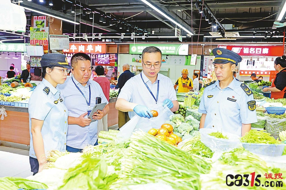 江苏省产品质量监督检验研究院护群众食品安全