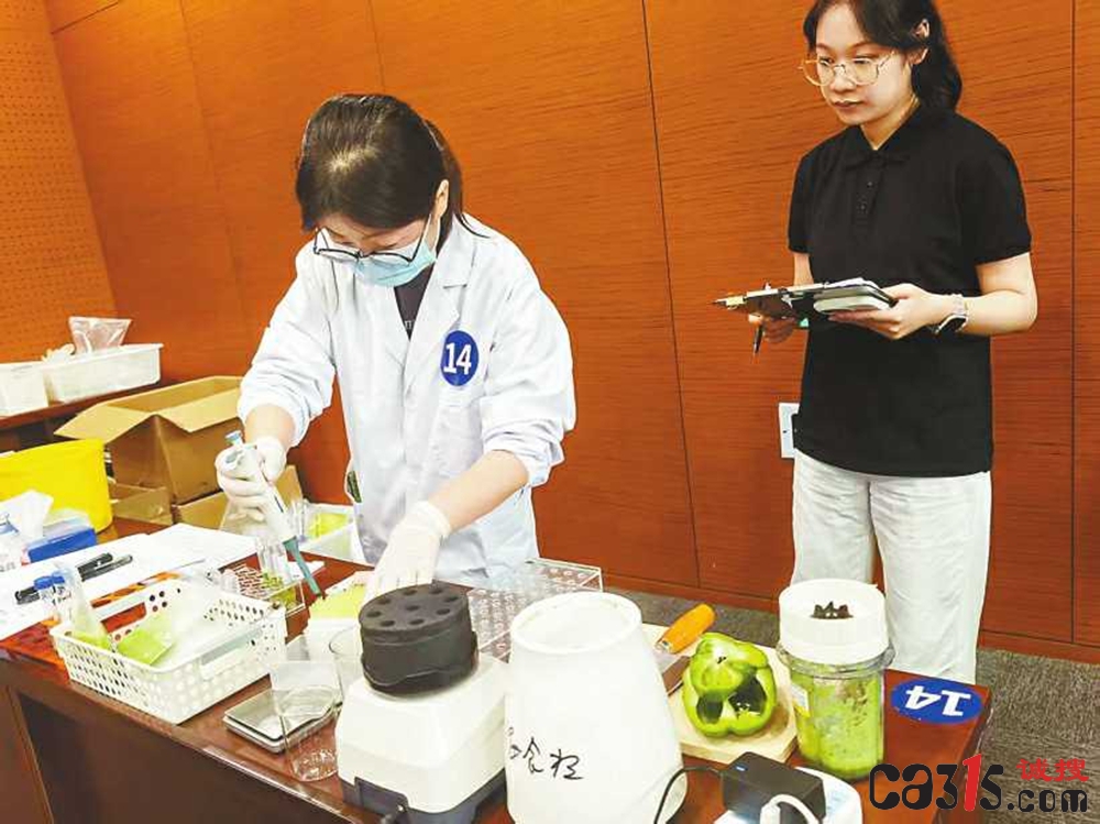 27名快检员同台“比武” 宁海用一场硬仗守护“菜篮子”
